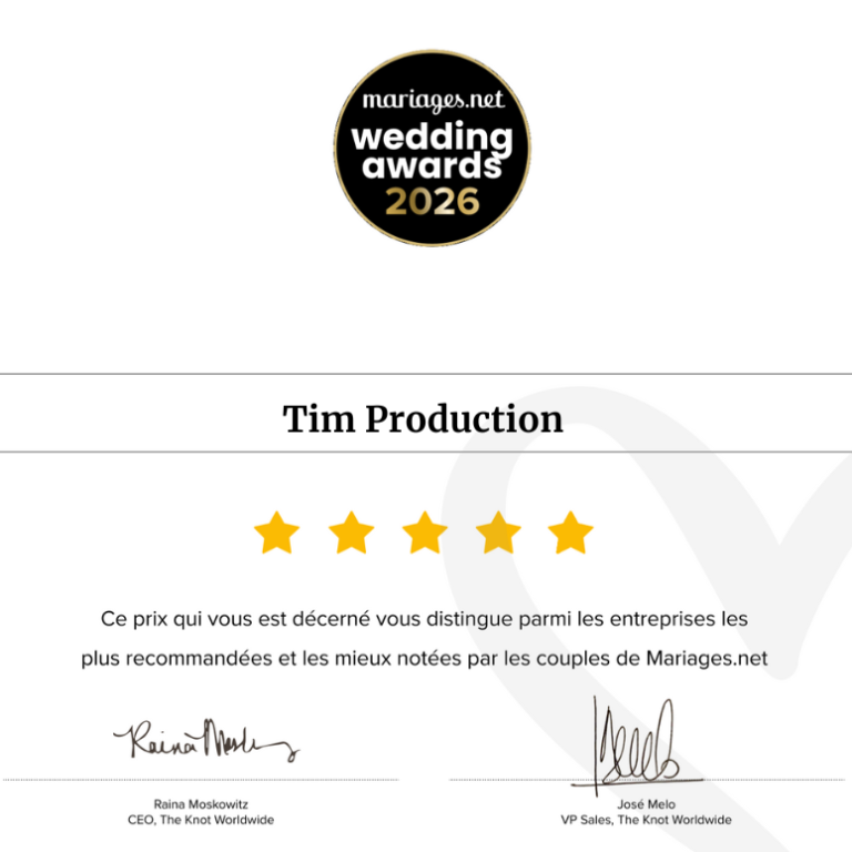 Mariages.net wedding awards